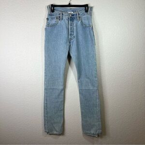Vetements X‎ Levi's Deconstructed Reworked Cut Out High Waist Jeans Size S Small
